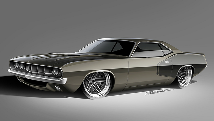 Supercharged Hellcat Hemi-Powered '71 Barracuda — TorqTalk